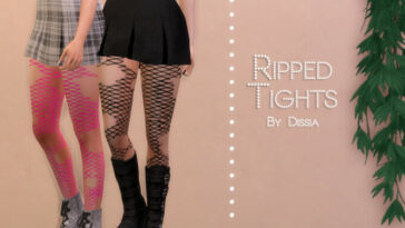 Ripped Tights by Dissia at TSR