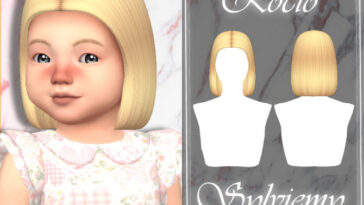 Rocio Hairstyle (Toddler) by Sylviemy at TSR