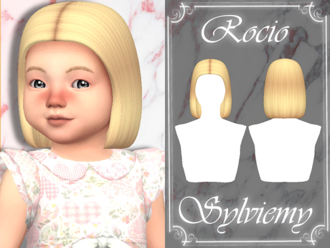 Rocio Hairstyle (Toddler) by Sylviemy at TSR