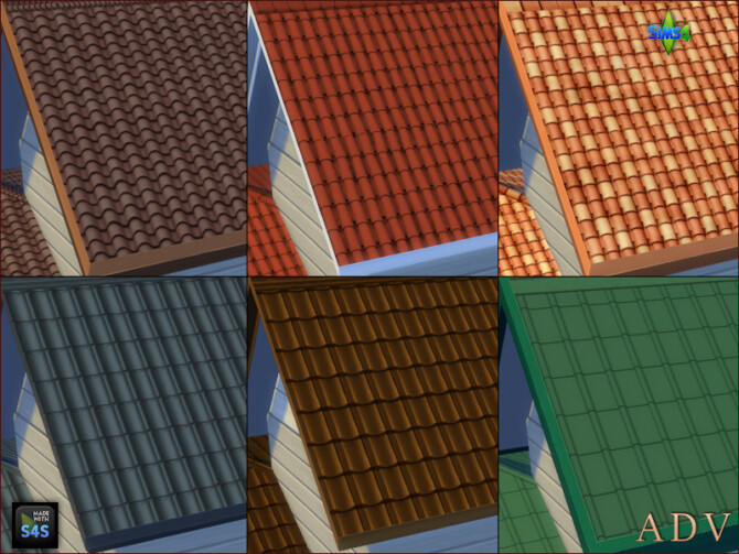 Roof tiles by Mabra at Arte Della Vita