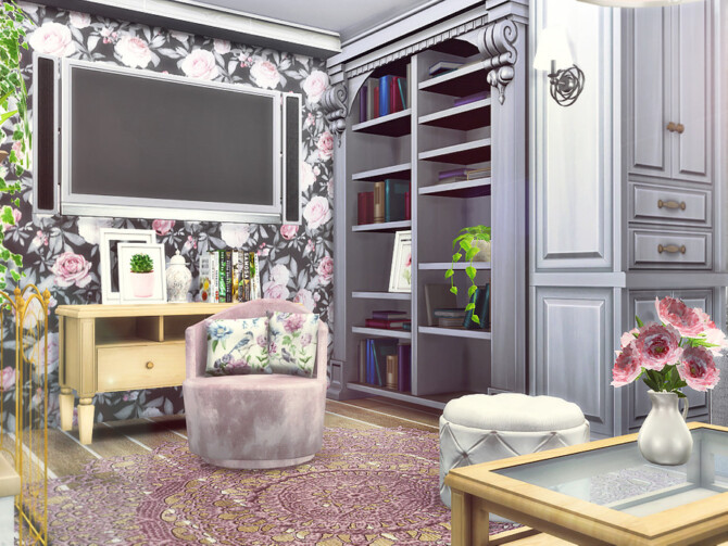 Rosa Living Room by Rirann at TSR
