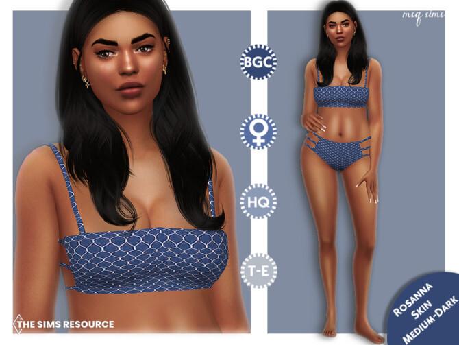 Rosanna Skin Medium Dark by MSQSIMS at TSR