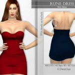 Rune Dress by KaTPurpura at TSR