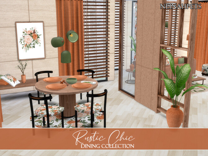 Rustic Chic Dining by neinahpets at TSR