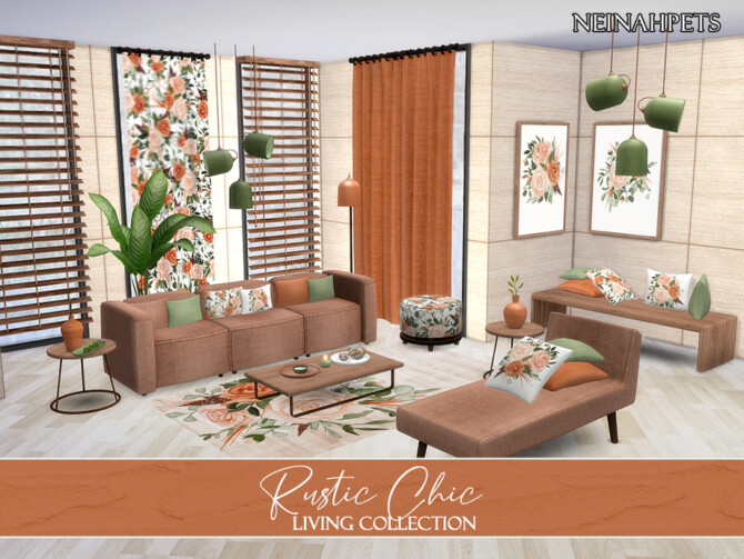 Rustic Chic Living by neinahpets at TSR