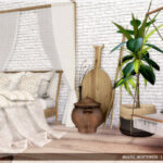 Rustic Whiteness Bedroom by Lhonna at TSR