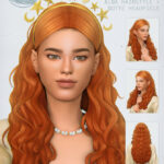 SILK DRAPE HAIR & HEADPIECE at SimsTrouble