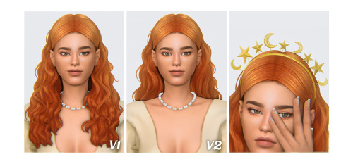 SILK DRAPE HAIR & HEADPIECE at SimsTrouble