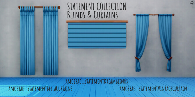 STATEMENT COLLECTION Pt 1 – Curtains & Blinds at Picture Amoebae
