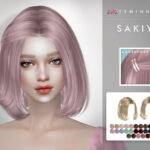 Sakiya Hair 150 Set by TsminhSims at TSR