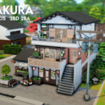 Sakura house by xogerardine at TSR