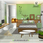 ScandiFever Bedroom by SIMcredible at TSR