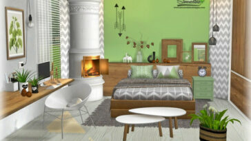 ScandiFever Bedroom by SIMcredible at TSR