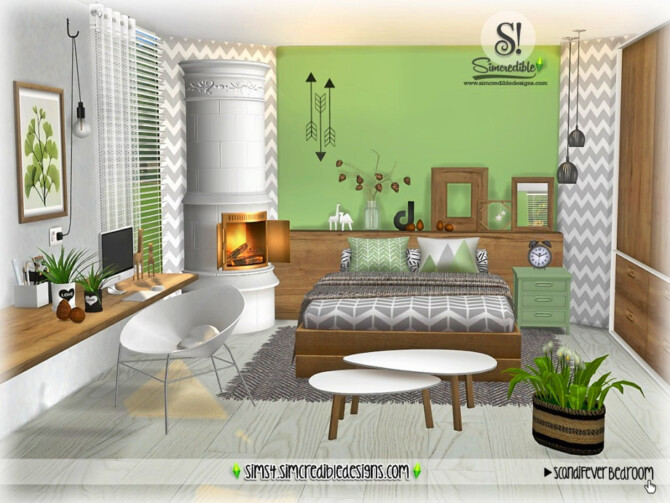 ScandiFever Bedroom by SIMcredible at TSR