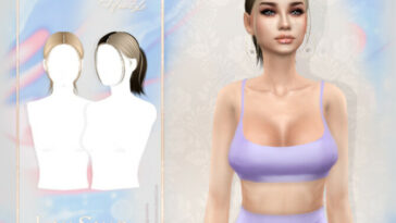 Scarlette Hairstyle by JavaSims at TSR