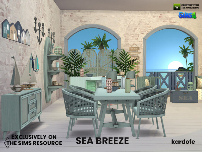 Sea breeze dining room by kardofe at TSR