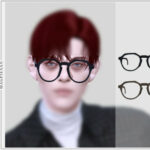 Seonsaengnim glasses by magpiesan at TSR