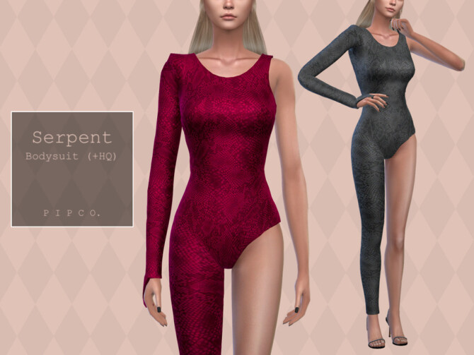 Serpent Bodysuit by Pipco at TSR