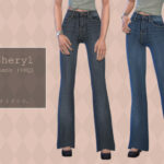 Sheryl Jeans (Bootcut) by Pipco at TSR