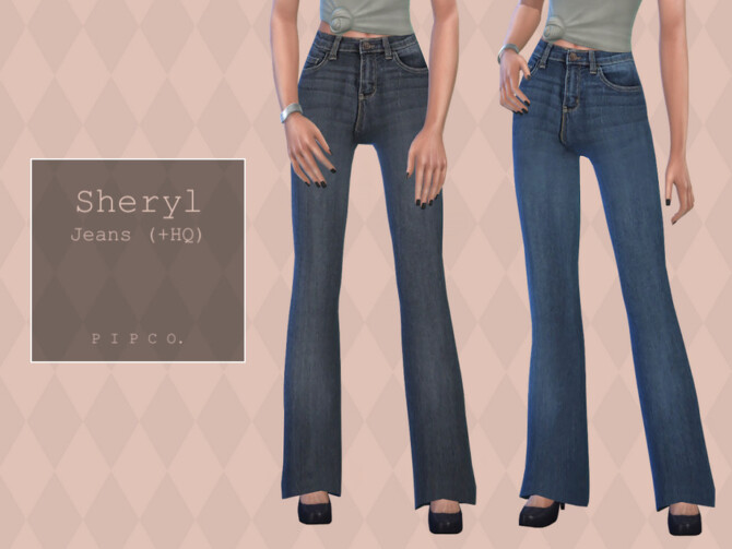 Sheryl Jeans (Bootcut) by Pipco at TSR