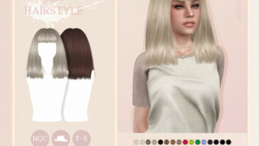 Sierra Hairstyle by JavaSims at TSR