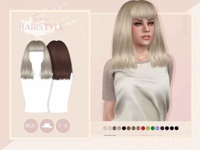 Sierra Hairstyle by JavaSims at TSR