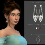 Sleek Pearl Chains by Glitterberryfly at TSR