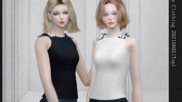 Sleeveless top 20210805 by Arltos at TSR