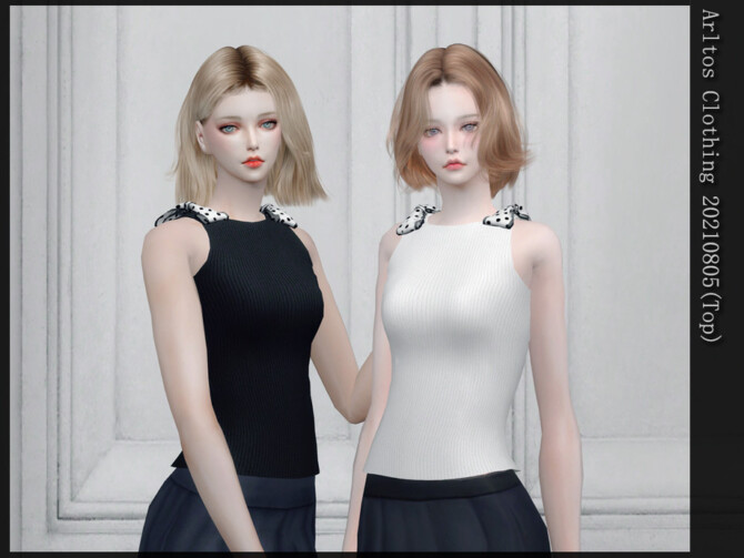 Sleeveless top 20210805 by Arltos at TSR