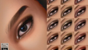 Smokey Eyes | Eyeshadow N20 by cosimetic at TSR