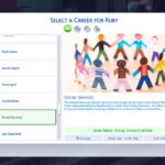 Social Services Career at Kiara’s Sims 4 Blog