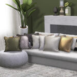 Sofa Pillows Boho 3 at Ktasims