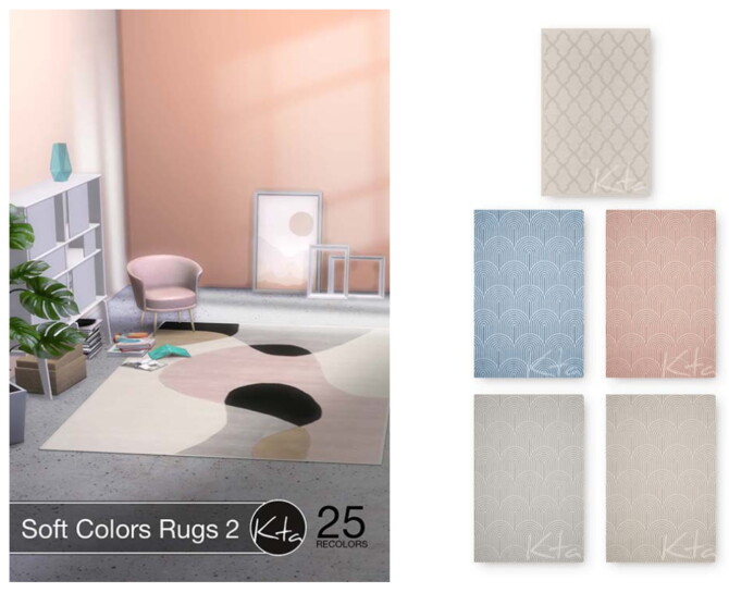 Soft Colors Rugs 2 at Ktasims