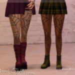 Spiderweb Tights by Dissia at TSR