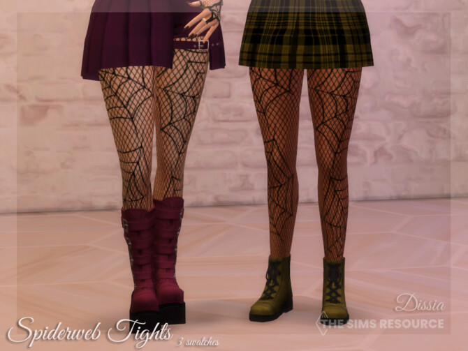 Spiderweb Tights by Dissia at TSR