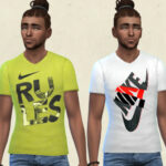 Sportive T-shirts by Birba32 at TSR