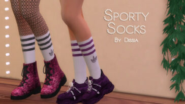 Sporty Socks by Dissia at TSR