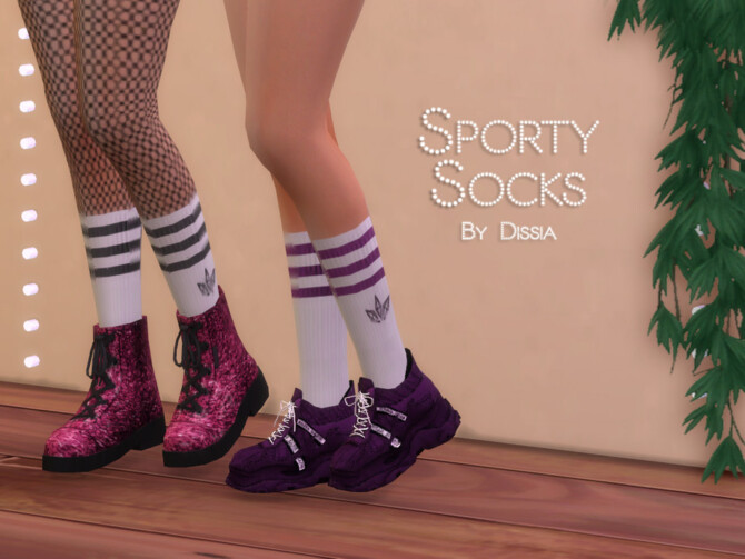 Sporty Socks by Dissia at TSR