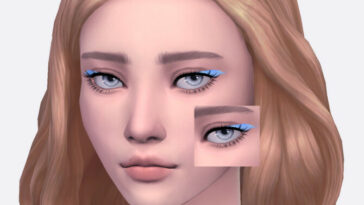 Spring Azure Eyeliner by Sagittariah at TSR