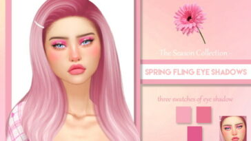 Spring Fling Eye Shadows by LadySimmer94 at TSR