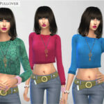 Spring Pullover by Devirose at TSR