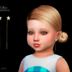 Star Earrings Toddler by Suzue at TSR