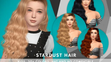 Stardust Hair for Kids by SonyaSimsCC at TSR