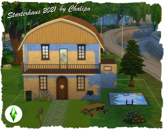 Starter house 2021 by Chalipo at All 4 Sims