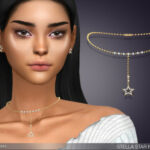 Stella Star Necklace by feyona at TSR