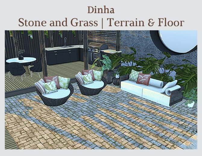 Stone & Grass terrains at Dinha Gamer