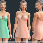 Strappy Mini Dress by ekinege at TSR