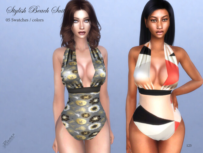 Stylish Beach Suit by pizazz at TSR