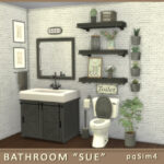 Sue bathroom at pqSims4