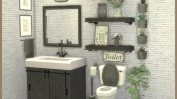 Sue bathroom at pqSims4